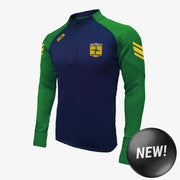 St. Brigid's Gaels Longford KCS Soul Quarter Zip Top Navy/Green