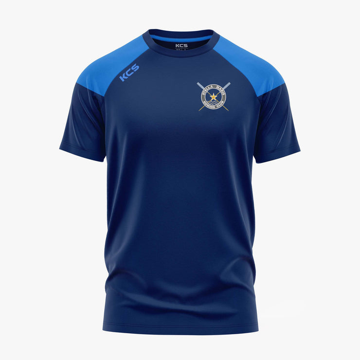 Stella Maris Rowing Club KCS Verona Tee Navy/Sky Blue
