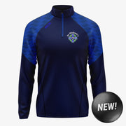 St Michael's GAA KCS Luna Quarter Zip Top Navy/Royal