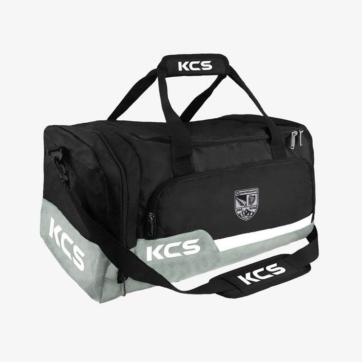 Queenstown Gaels Tempo Gear Bag - Black / Grey / White