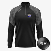 St. Vincent's GAA Offaly KCS Luna Quarter Zip Top Black/Graphite