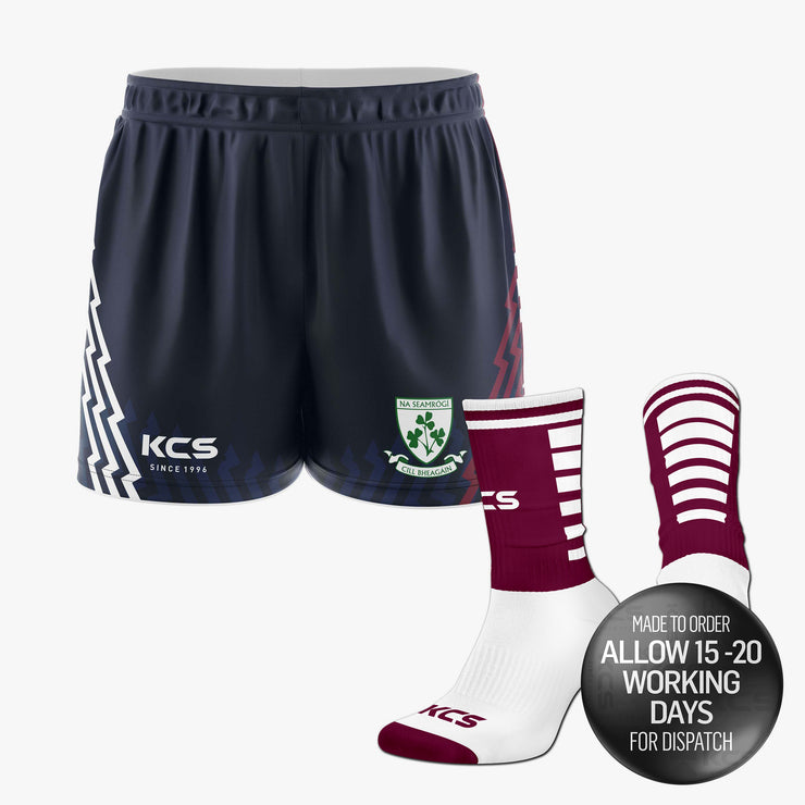 Kilbeggan Shamrocks GAA Training Shorts & Socks