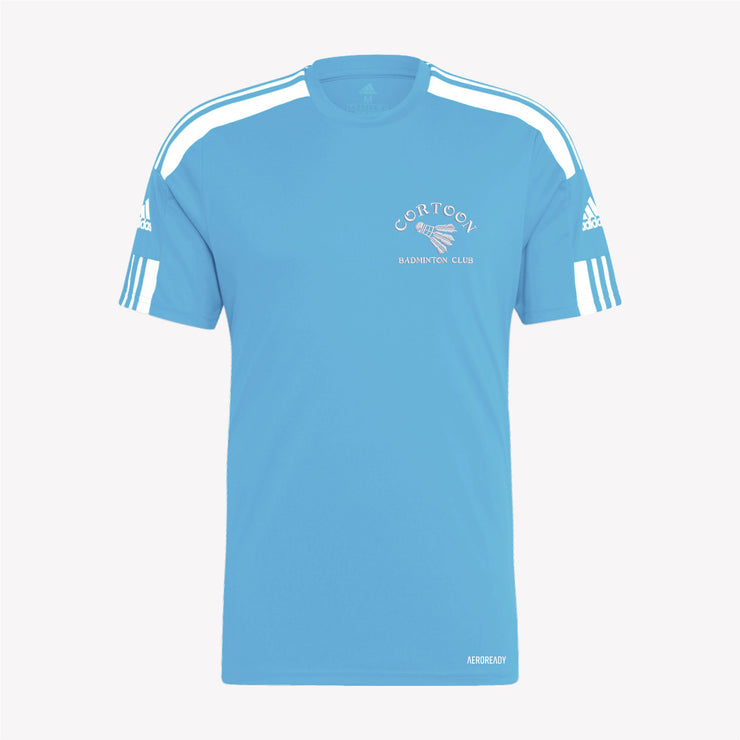 Cortoon Badminton Club GAA Adidas Squadra Tee
