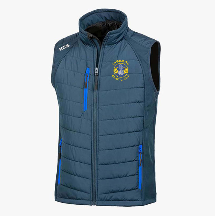 Taghmon Athletics Club Compass Gilet - Navy / Royal