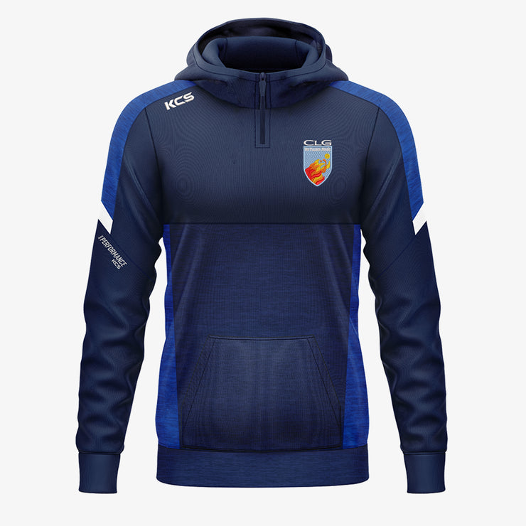 Tullamore GAA KCS Helios Half Zip Hoodie Navy/Royal/White