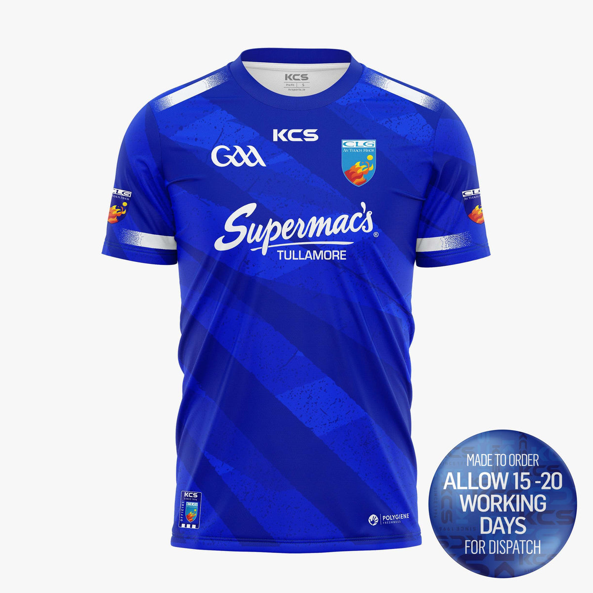 NEW! Tullamore GAA Home Jersey NEW! – KC Sports