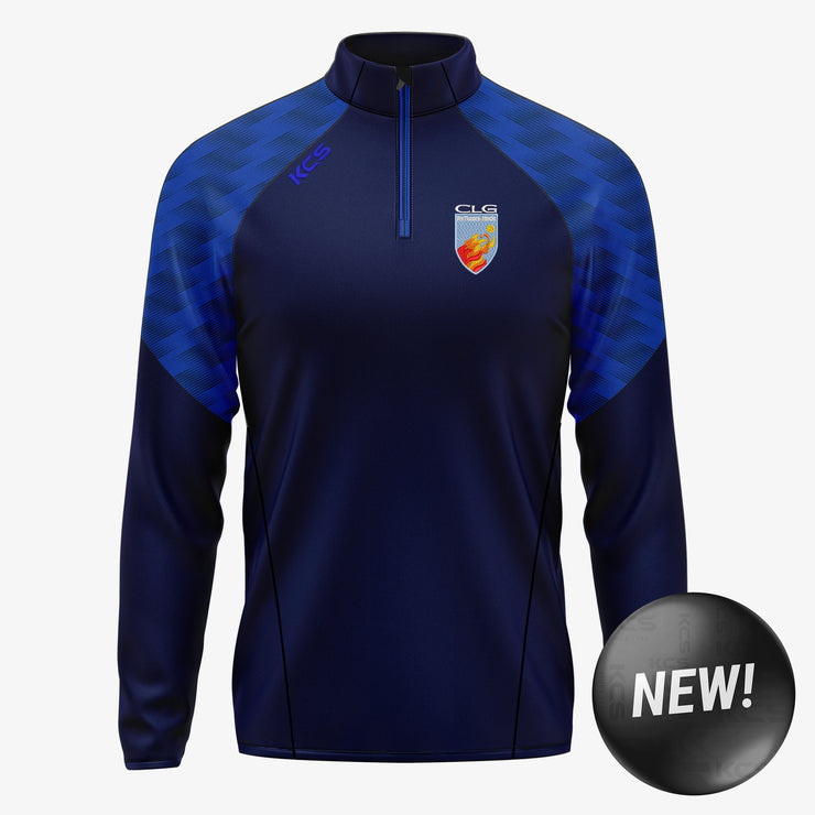 Tullamore GAA KCS Luna Quarter Zip Top Navy/Royal