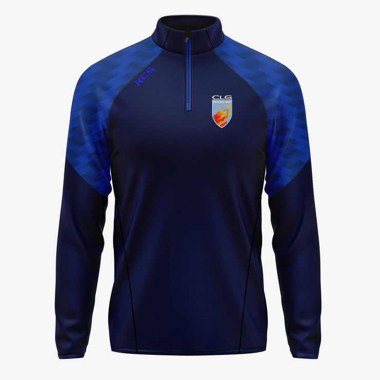 Tullamore GAA KCS Luna Quarter Zip Top Navy/Royal