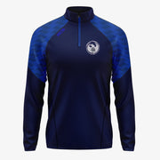 Tullamore Triathlon Club KCS Luna Quarter Zip Top Navy/Royal