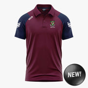 Tulsk GAA KCS Soul Polo Shirt Navy/Maroon