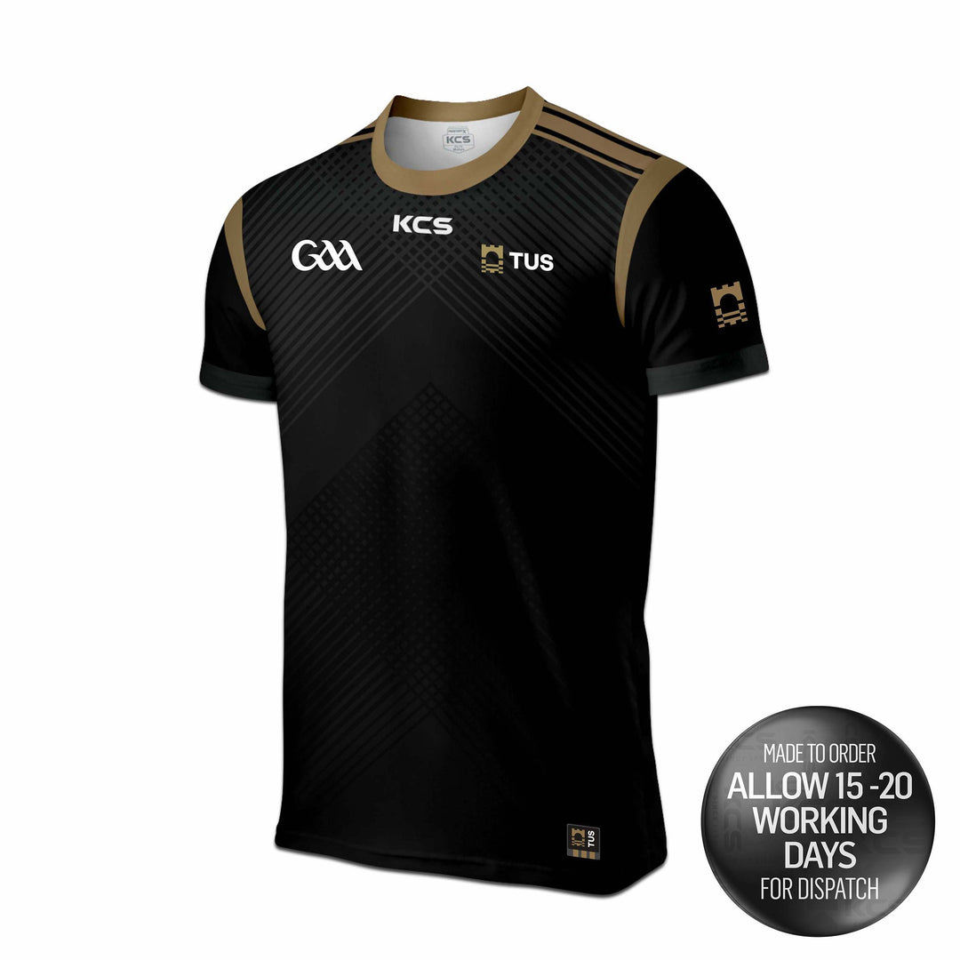 TUS GAA Jersey Black Gold