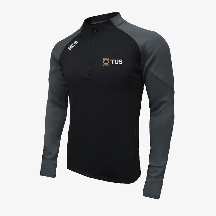 TUS KCS Soul Quarter Zip Top Black/Graphite