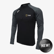 TUS KCS Soul Quarter Zip Top Black/Graphite