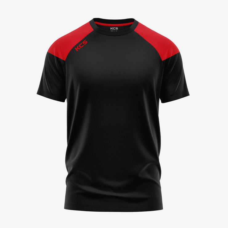 KCS Verona Tee Black/Red