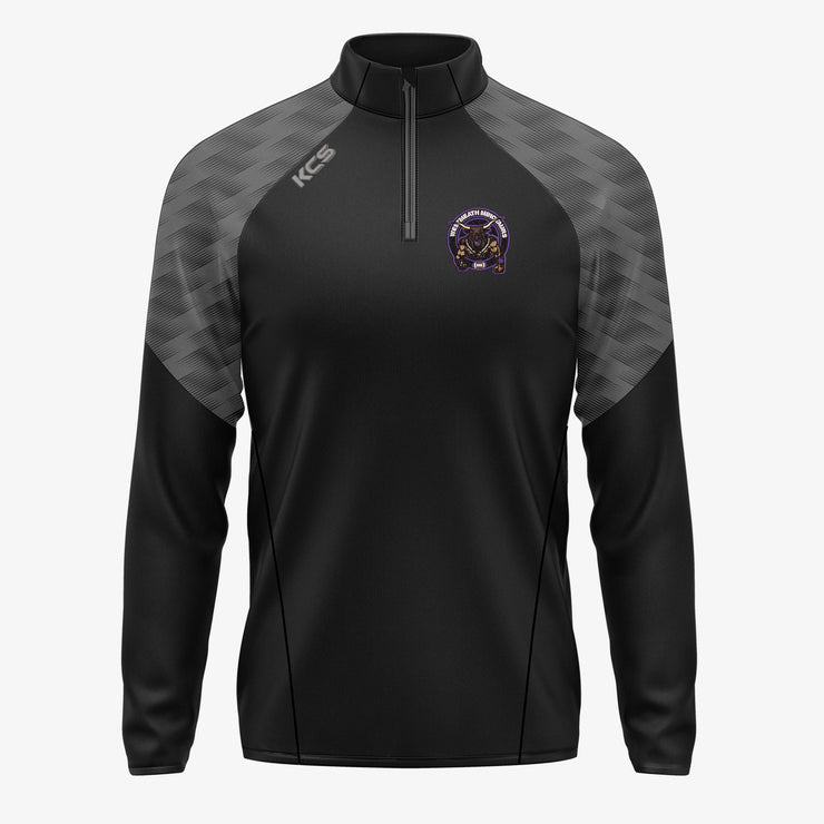 Westmeath Minotaurs KCS Luna Quarter Zip Top Black/Graphite