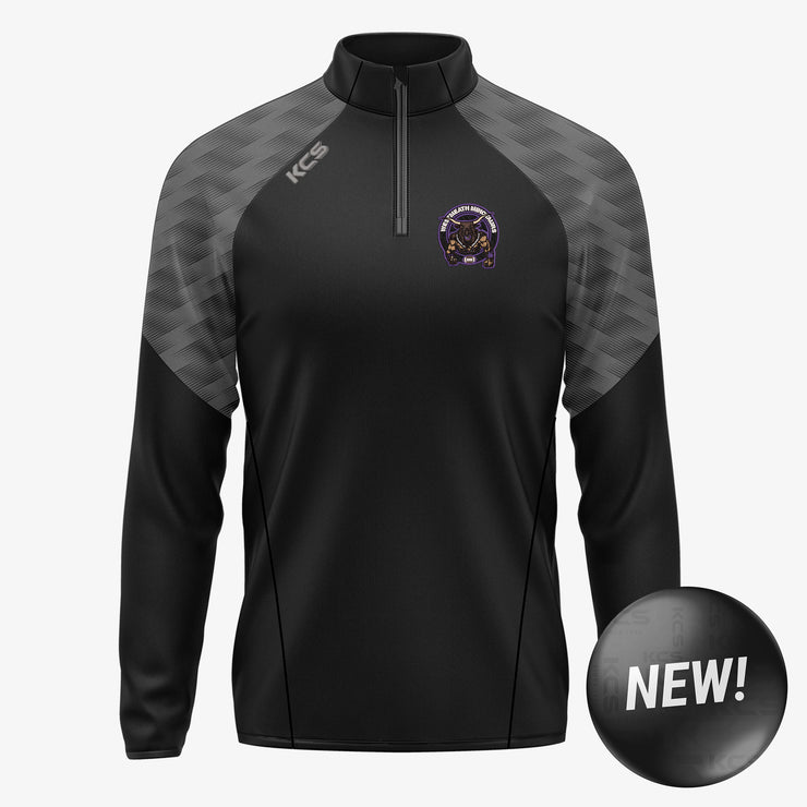 Westmeath Minotaurs KCS Luna Quarter Zip Top Black/Graphite