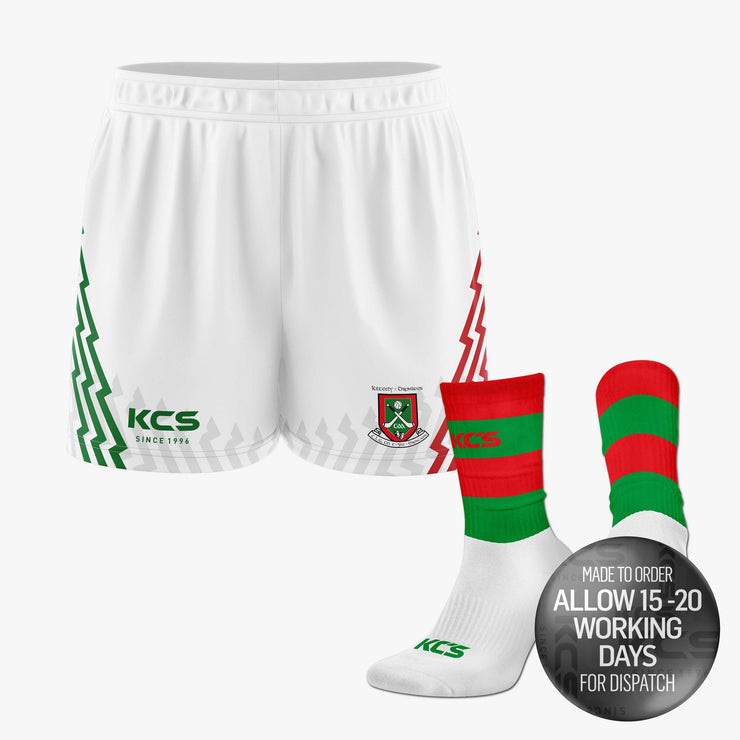 Kilteely Dromkeen GAA Shorts & Socks - White