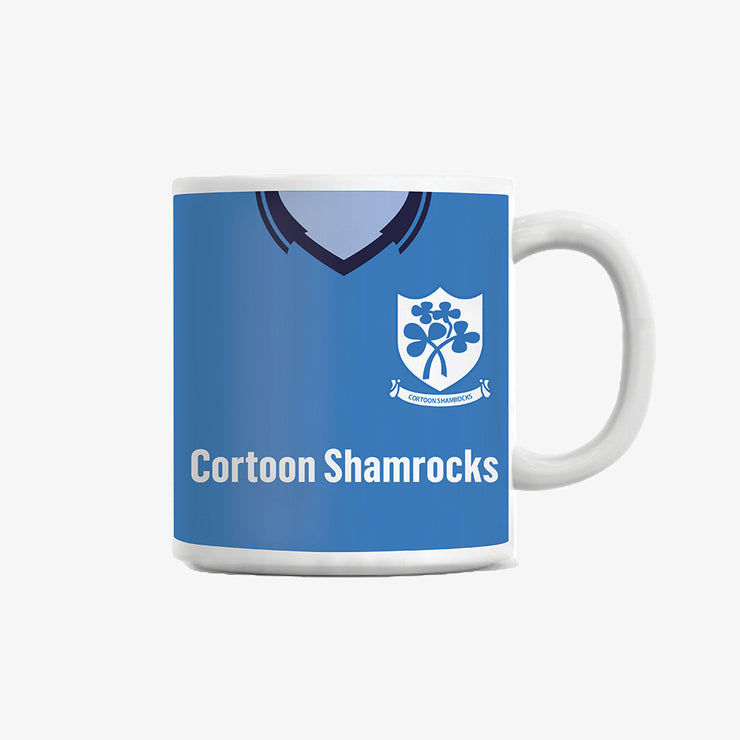 Cortoon Shamrocks Galway Jersey Mug