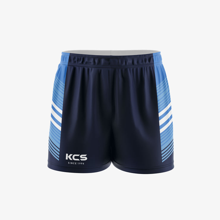KCS GAA Shorts Design 92 - Navy ,Sky Blue & White