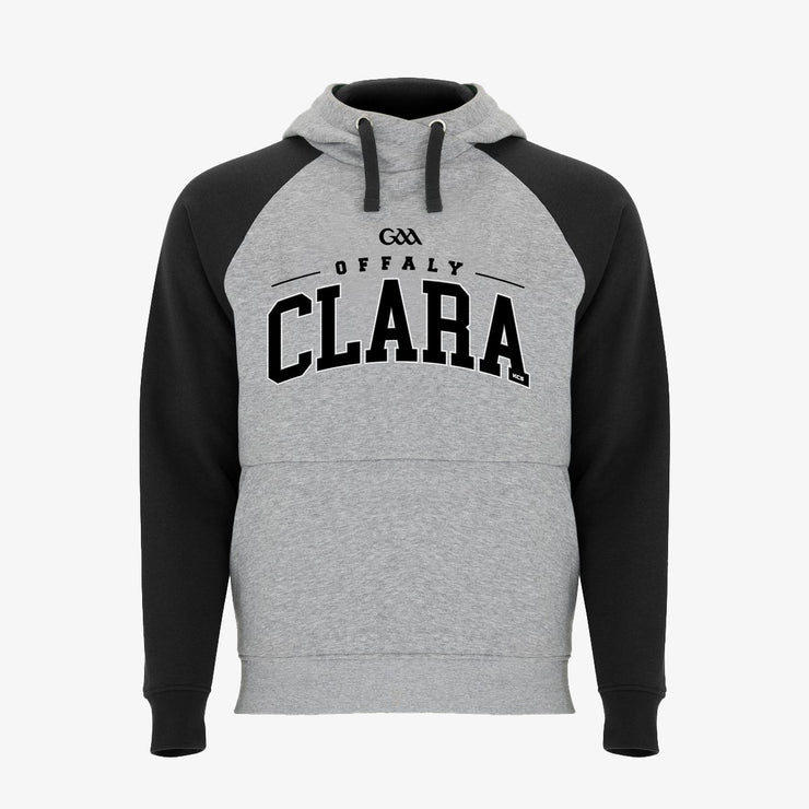 Clara GAA Detroit Hoodie / Black / Melange Grey