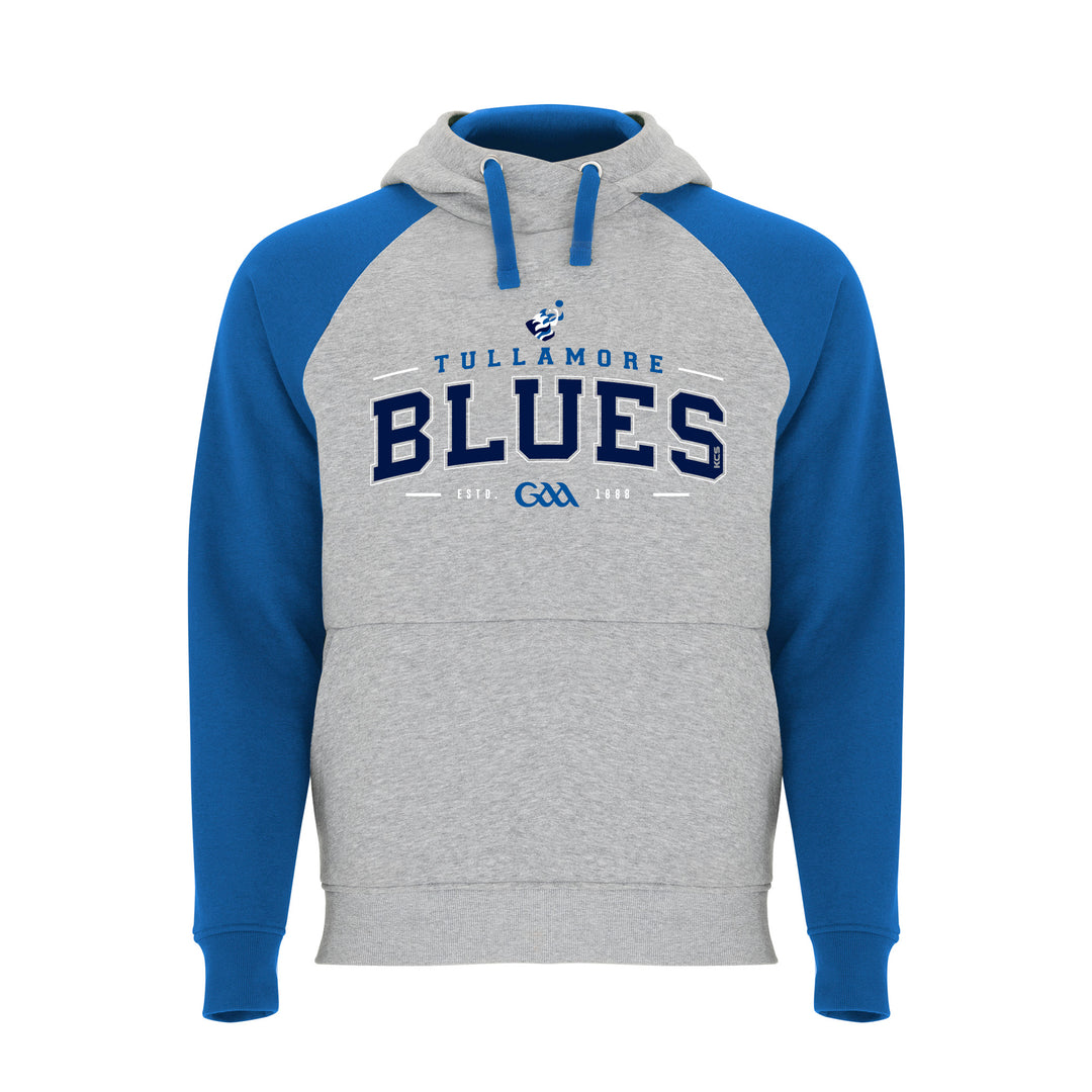 Tullamore GAA Detroit Hoodie Royal Blue Sky Melange Grey KC Sports