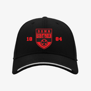 KCS Down Baseball Cap / Red / Black