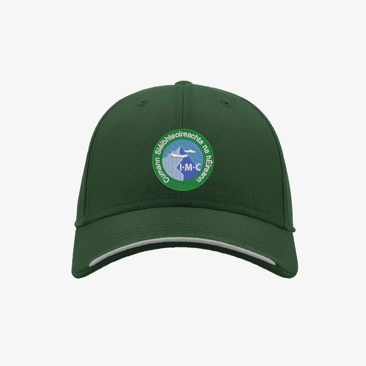 Irish Mountaineering Club Baseball Cap Bottle Green