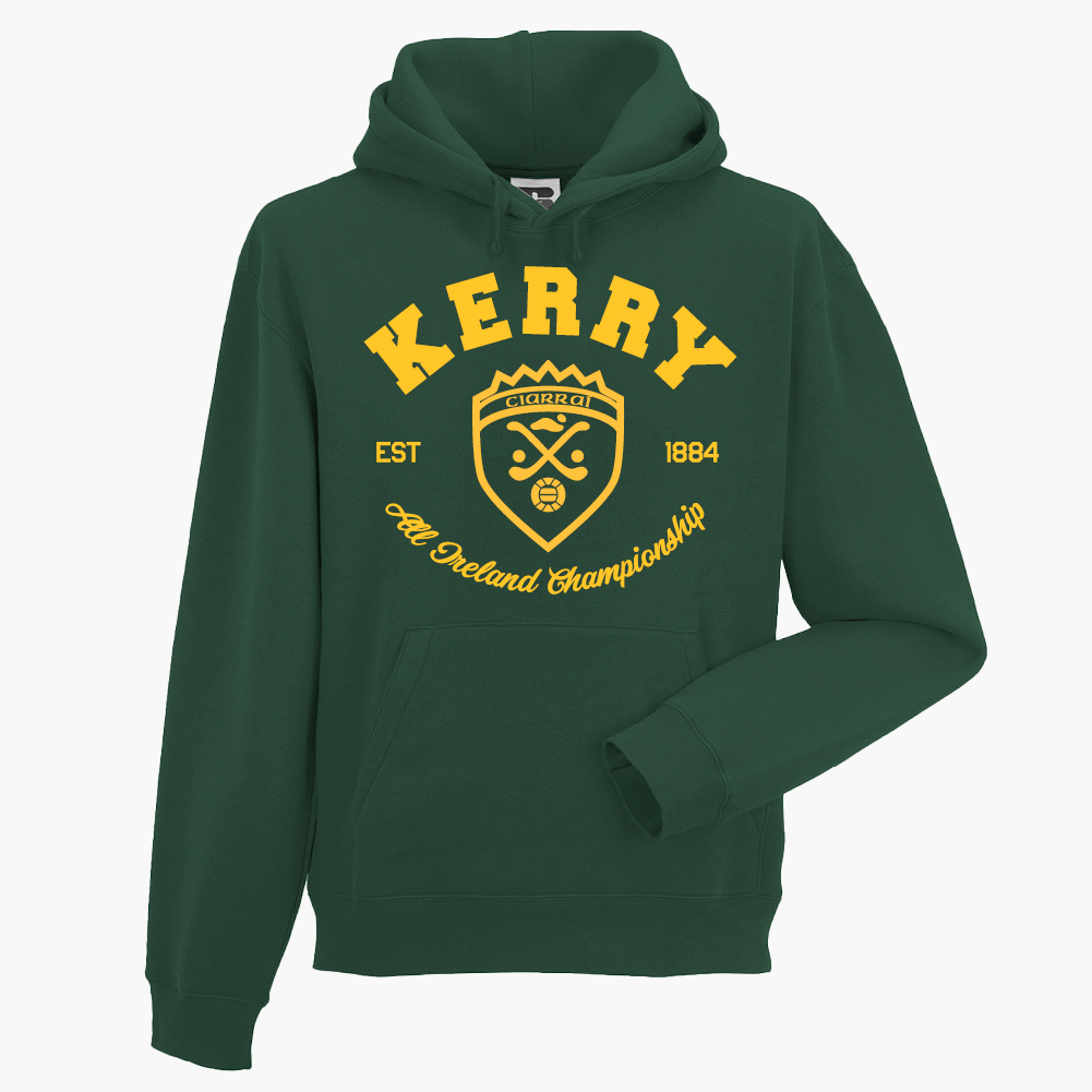 KCS County 'Kerry' Hoodie / Gold / Bottle Green – KC Sports