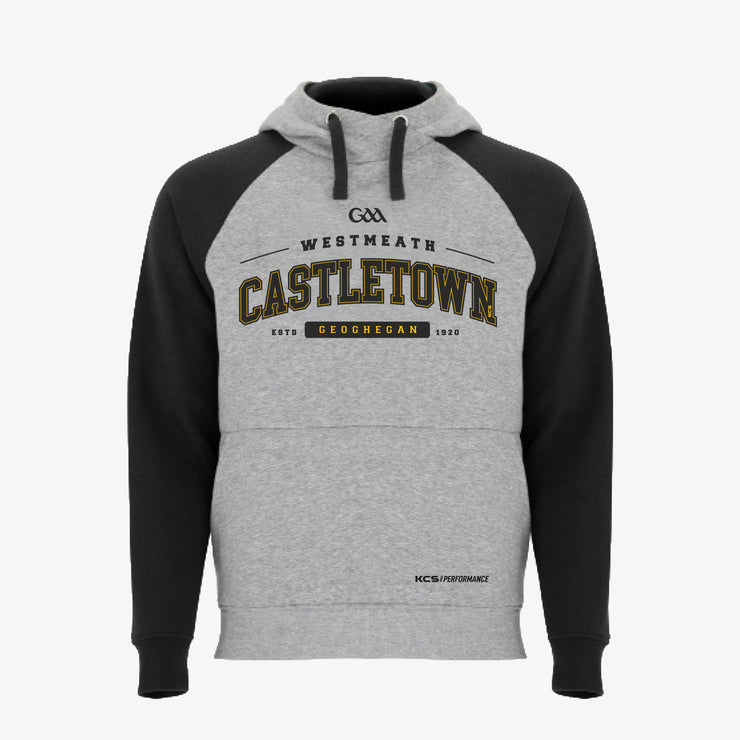 Castletown Geoghegan HC Detroit Hoodie / Black / Melange Grey