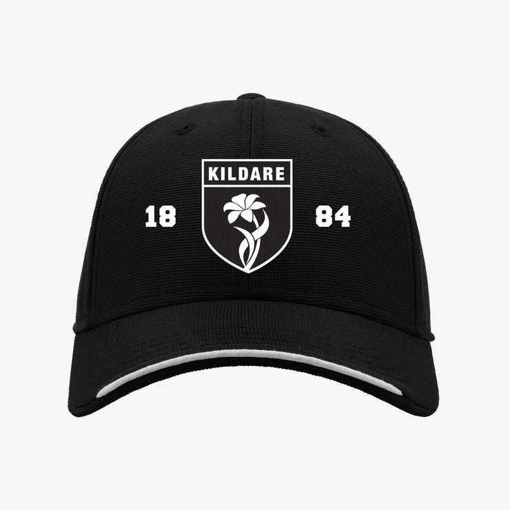 KCS Kildare Baseball Cap / White / Black