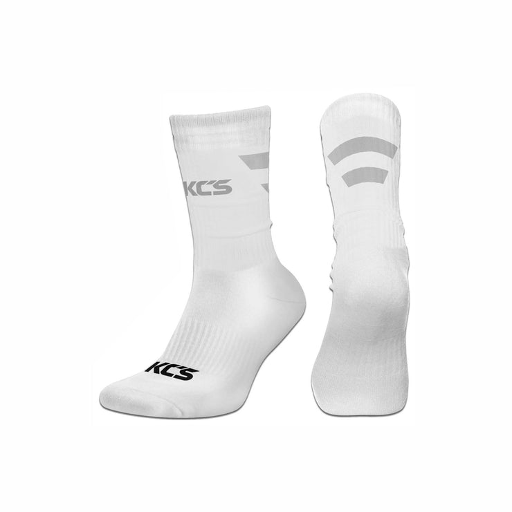 Moate ALL Whites GAA Exolite Ankle Socks