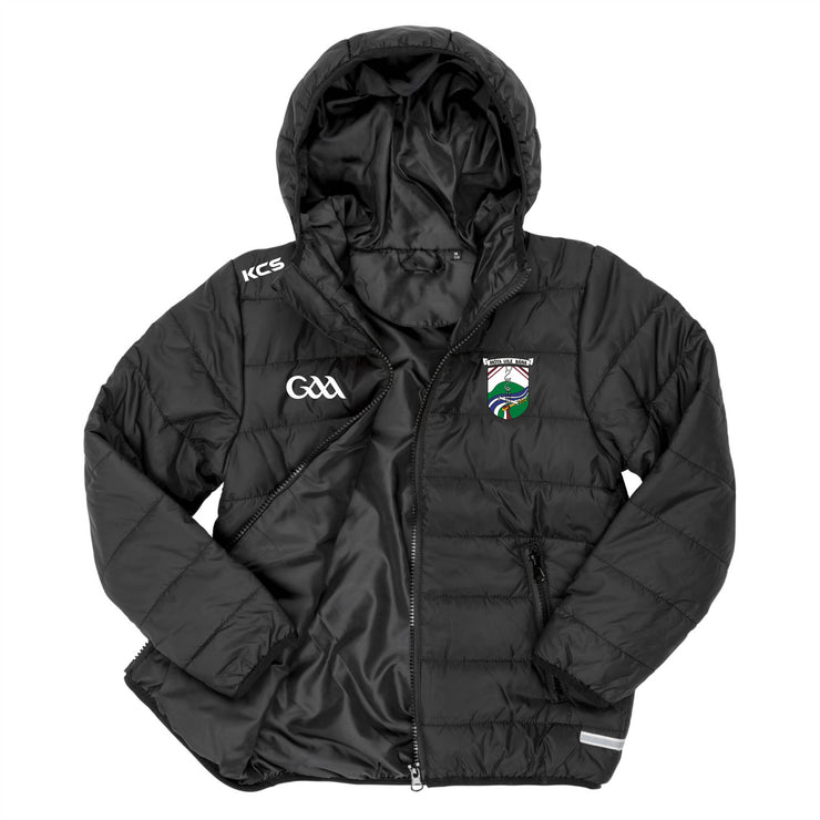 Moate ALL Whites GAA KCS Siro Puffer Kids Jacket