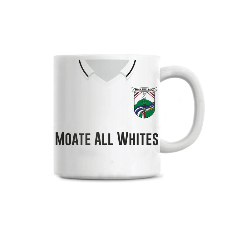 Moate ALL Whites GAA Club Jersey Mug