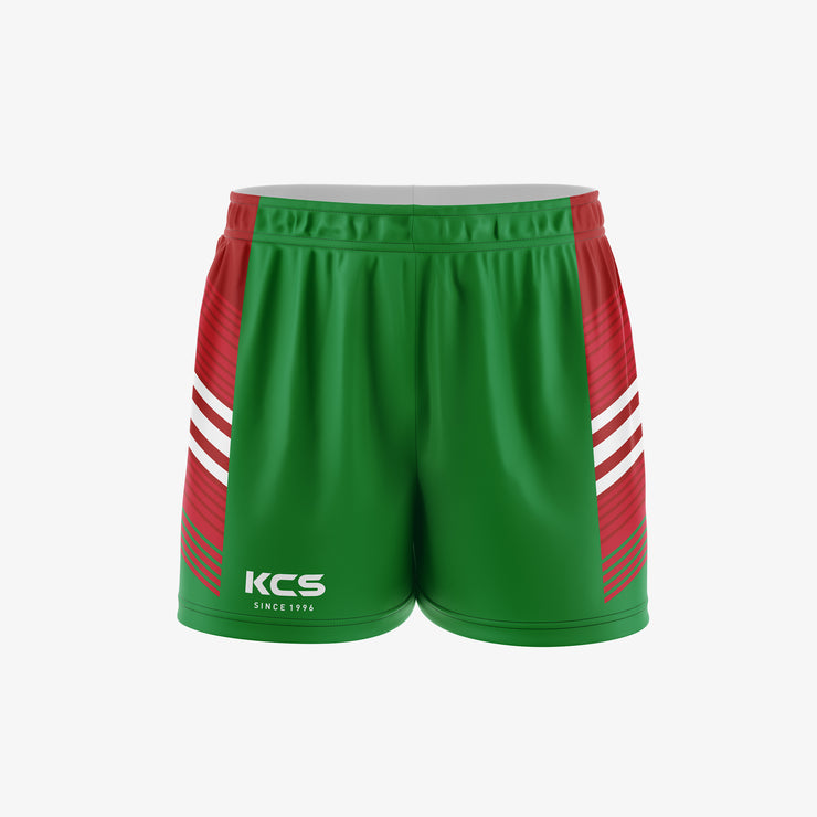 KCS GAA Shorts Design 92 - Green & Red