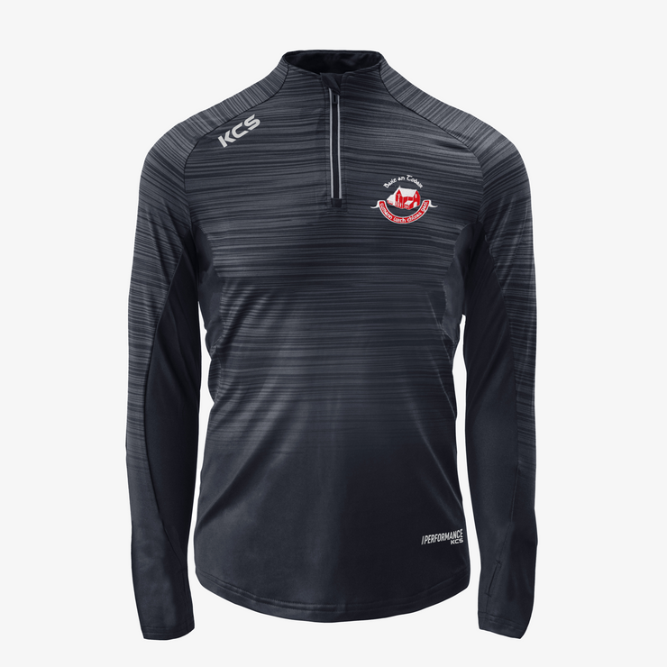 Ballintubber GAA Club Shop KCS Arrow Fitted Half Zip - Black Strike