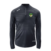 Clonmore Harps KCS Arrow Fitted Half Zip - Black Strike