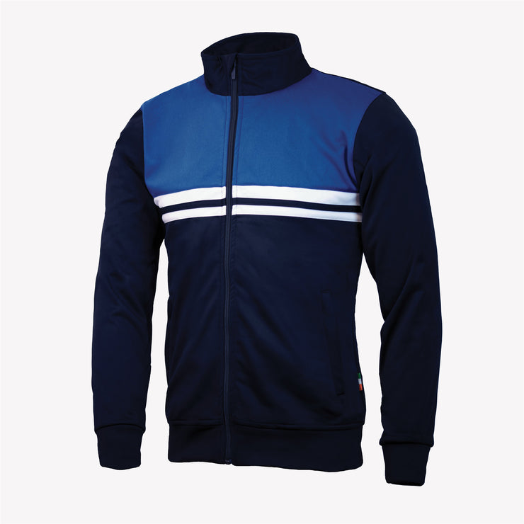 KCS Stadia Full Zip - Navy, Royal & White