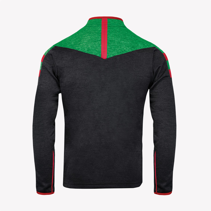 KCS Titan Qtr Zip - Graphite, Green & Red