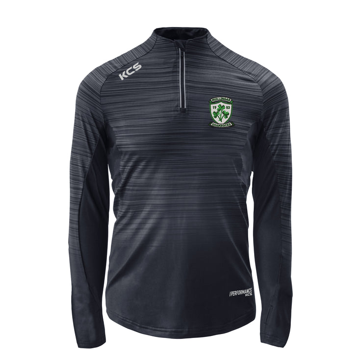 Mullingar Shamrocks KCS Arrow Fitted Half Zip - Black Strike