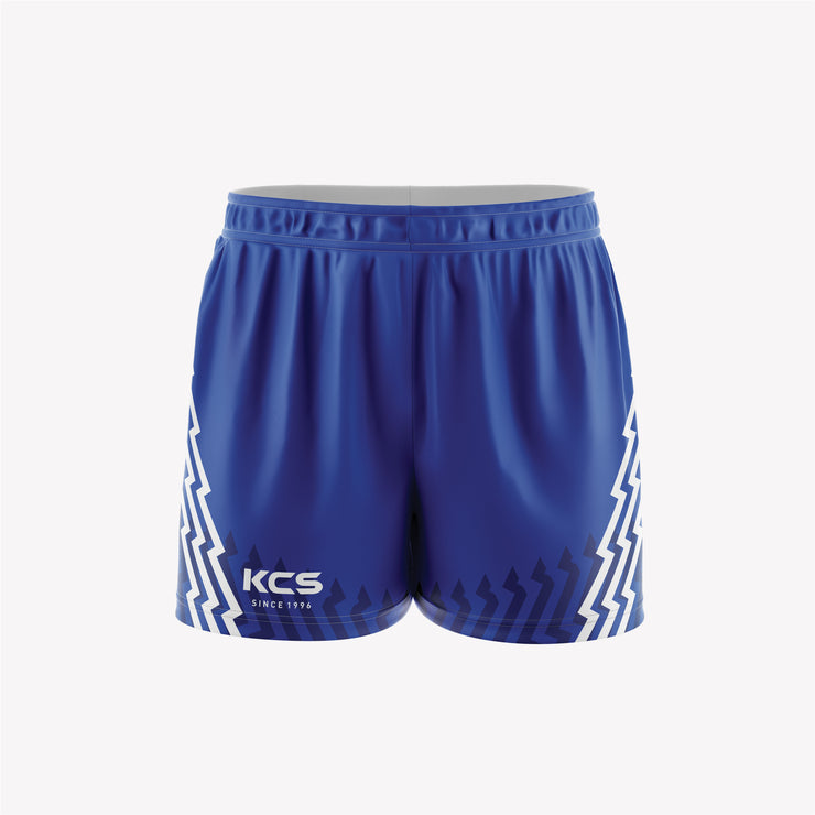 KCS GAA Shorts Design 97 - Royal Blue and White