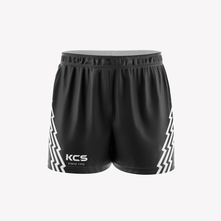 KCS GAA Shorts Design 97 - Black & White