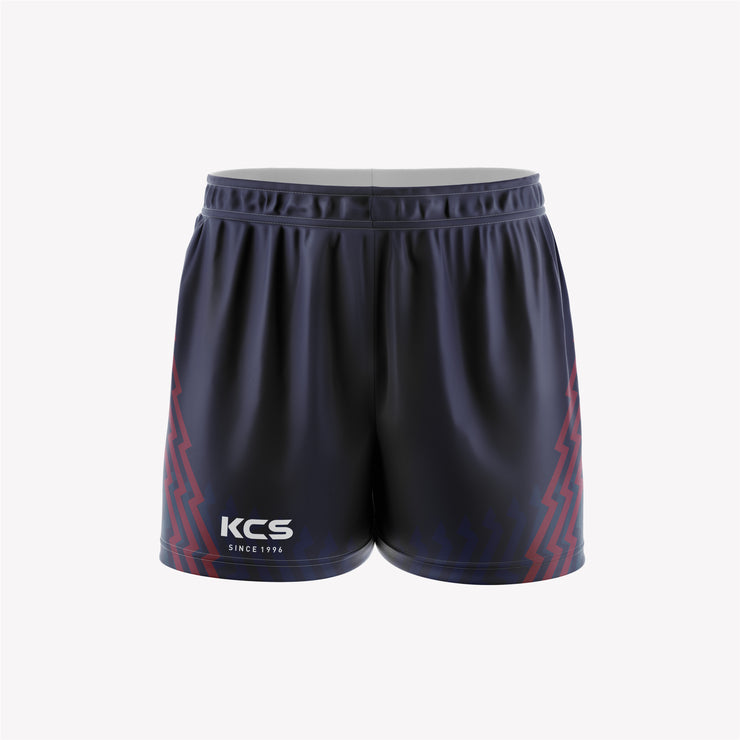 KCS GAA Shorts Design 97 - Navy & Maroon