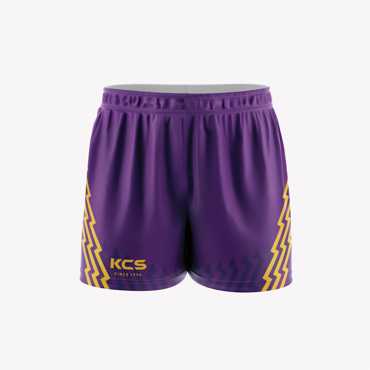 KCS GAA Shorts Design 97 - Purple & Gold