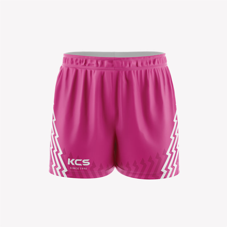 KCS GAA Shorts Design 92 - Pink & White