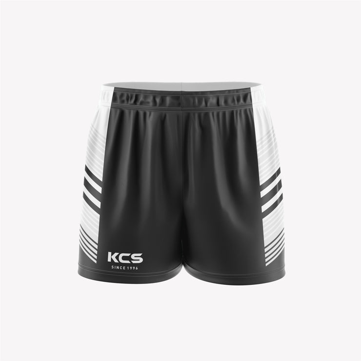KCS GAA Shorts Design 92 - Black & White