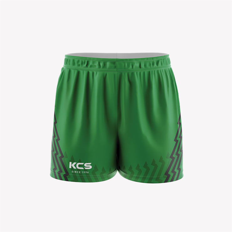 KCS GAA Shorts Design 97 - Green & Black