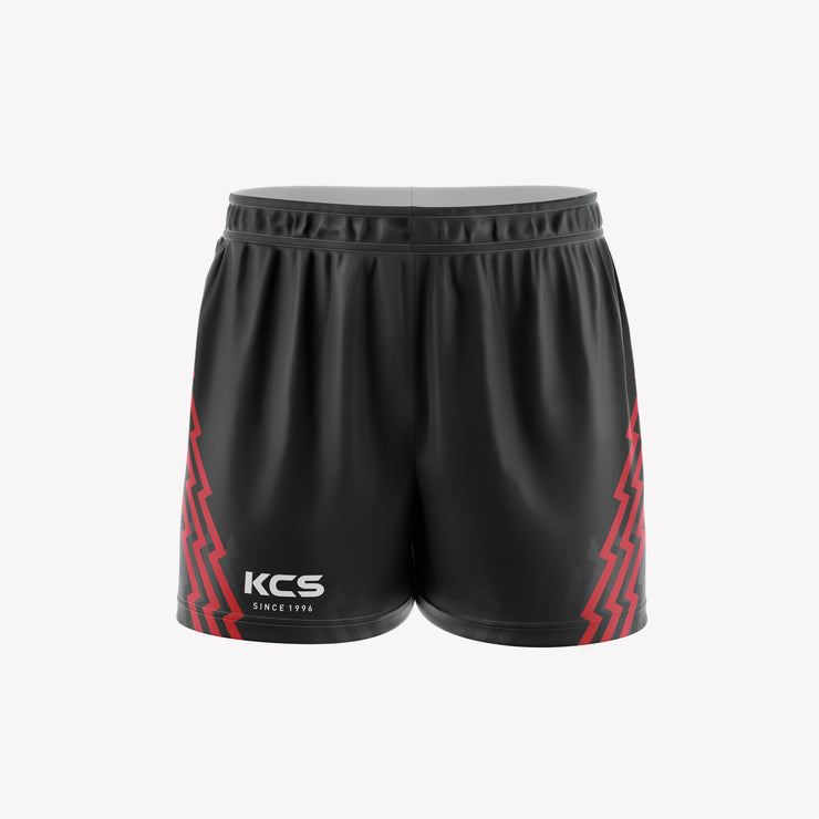 KCS GAA Shorts Design 97 - Black & Red