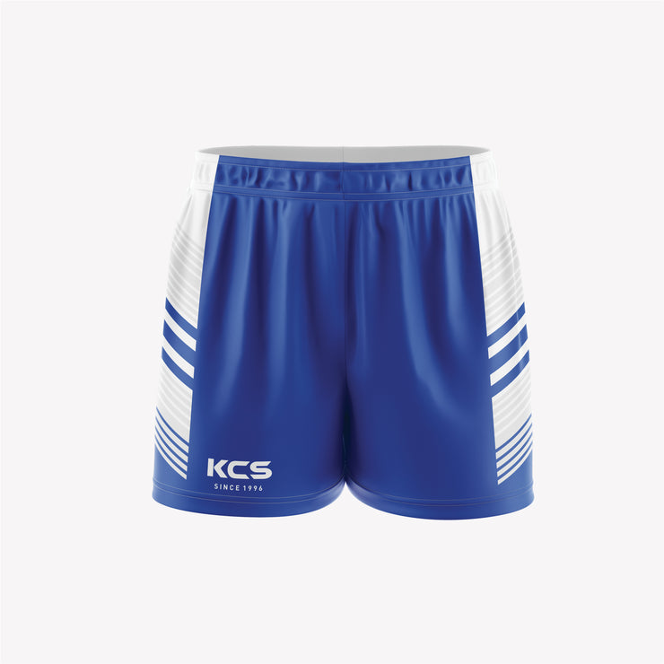 KCS GAA Shorts Design 92 - Royal Blue and White