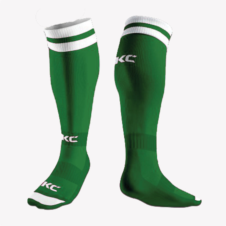KCS Perform X socks - GREEN/WHITE